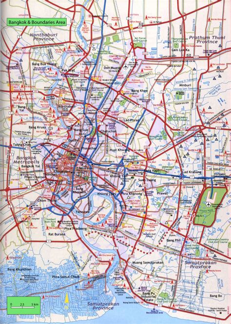 bangkok map in english